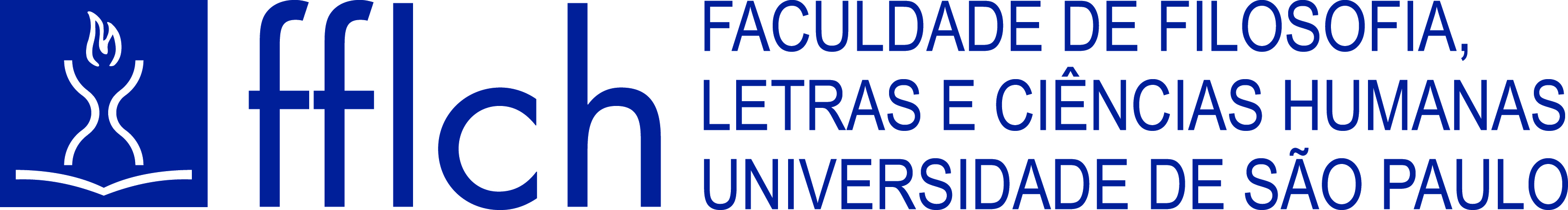 Logo horizontal da Faculdade de Filosofia, Letras e Ciências Humanas