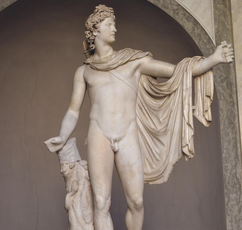Apolo do Belvedere, Musei Vaticani, Museo Pio Clementino, Vaticano