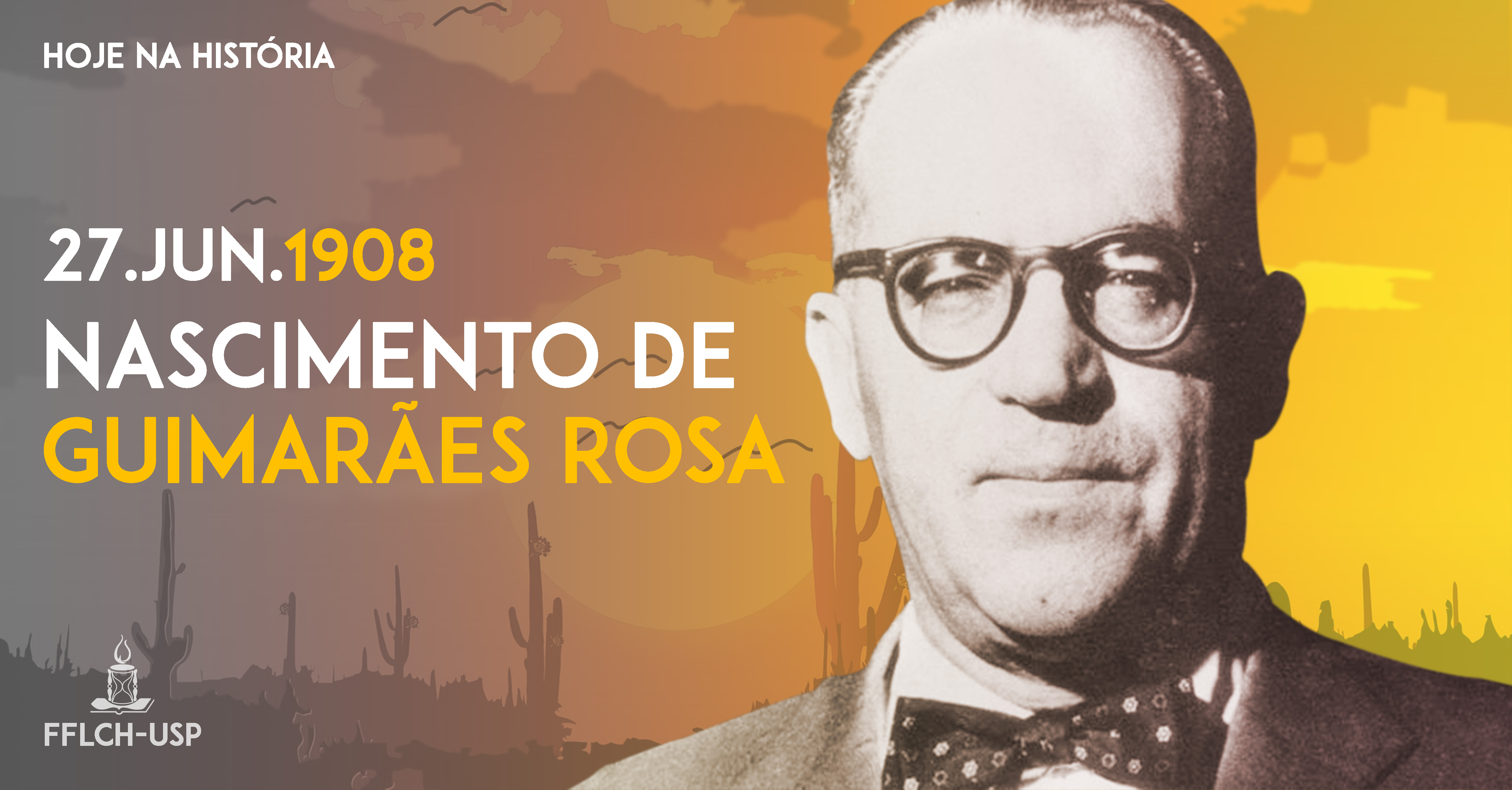Hoje na História: Nascimento de Guimarães Rosa