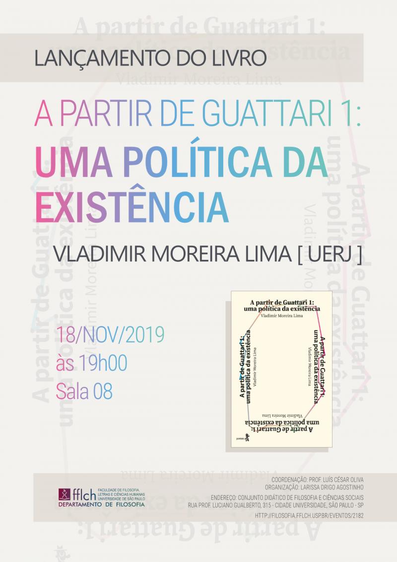Lançamento do livro "A partir de Guattari 1: uma política da existência"