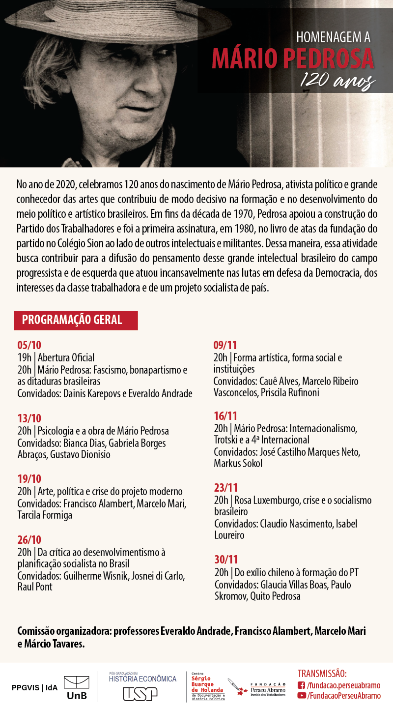 Programação completa