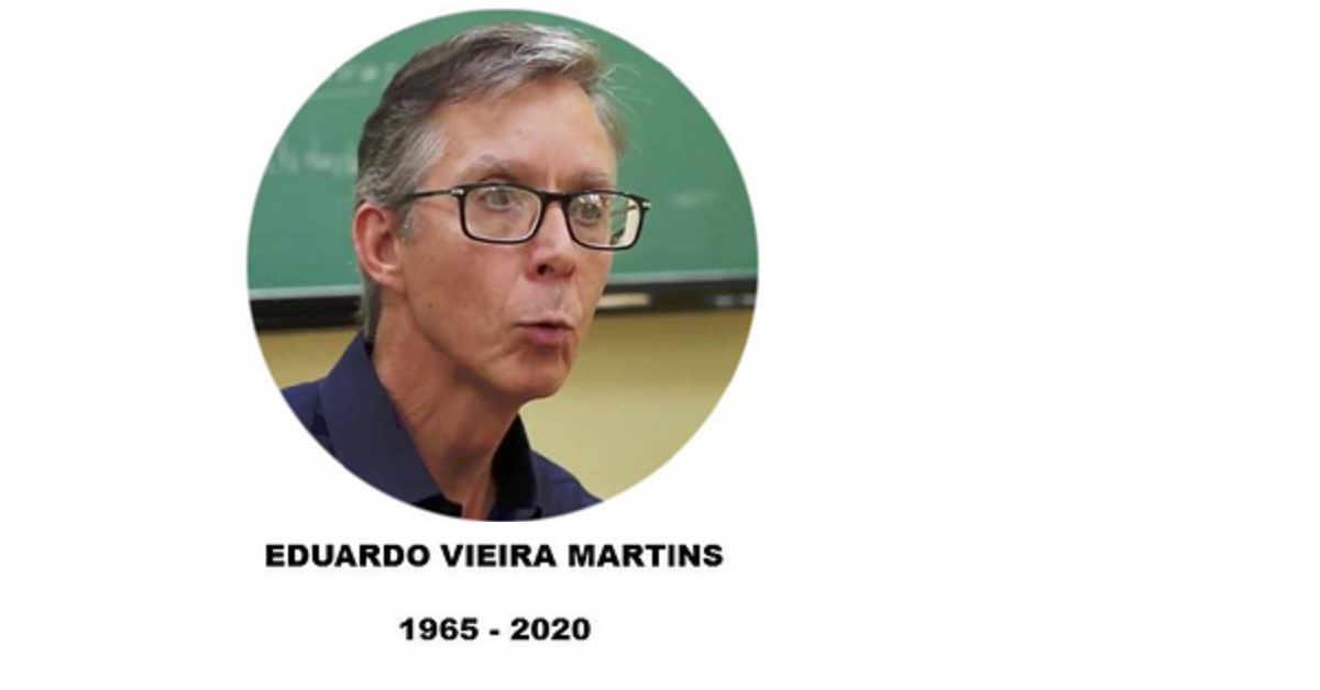 Nota de falecimento: Eduardo Vieira Martins