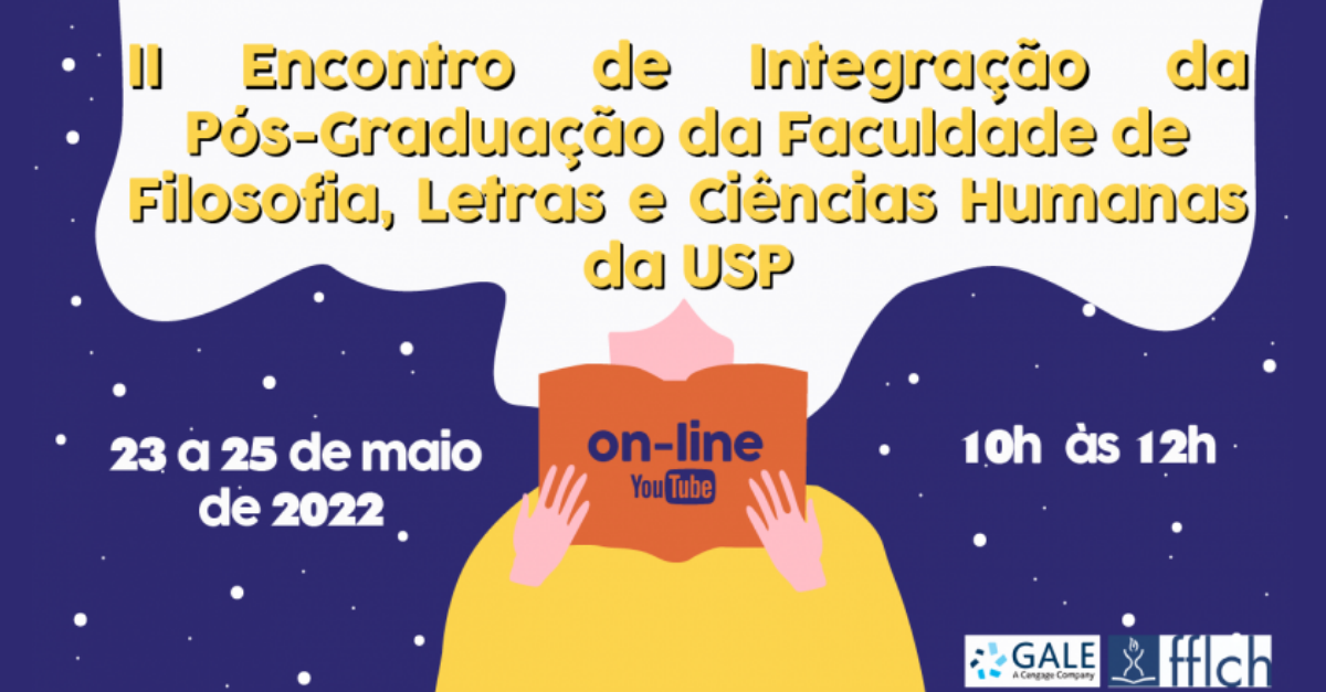cartaz II Encontro de Integração da Pós-graduação da FFLCH