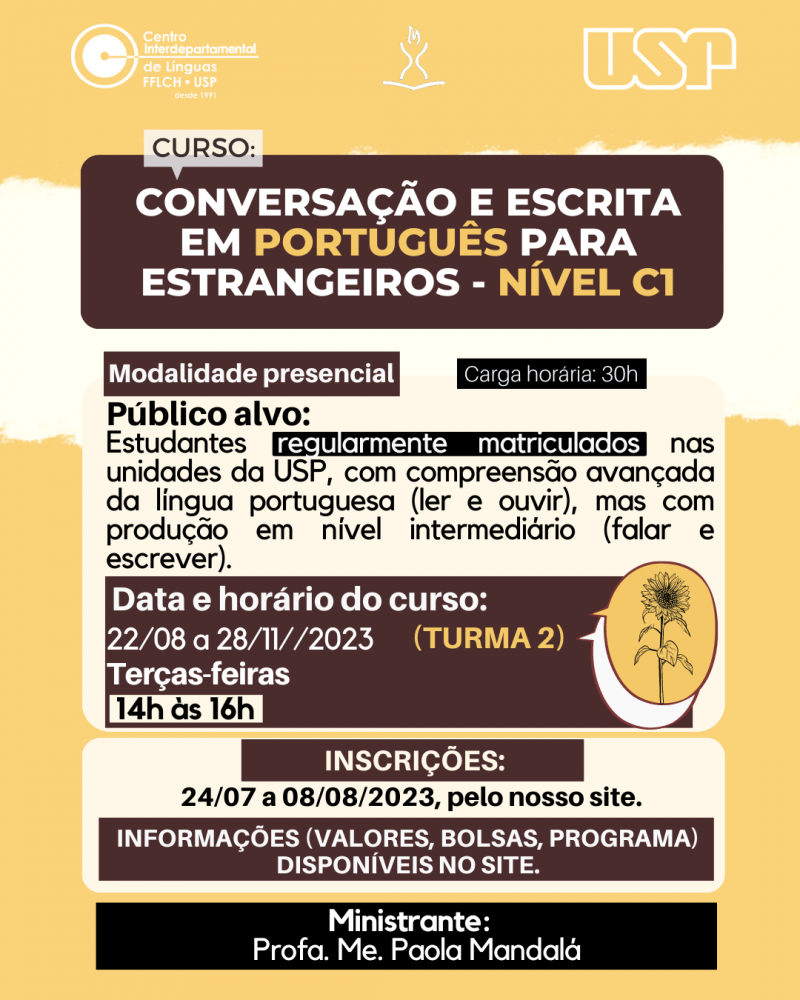 Curso de Português para Estrangeiros