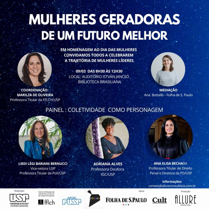 Em homenagem ao dia das mulheres, convidamos todos a celebrarem a trajetória de mulheres líderes