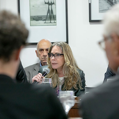 Suzana Chwarts participou de reunião no Palácio do Planalto, representando o Centro de Estudos Judaicos da USP - Foto: CEJ-USP/Instagram