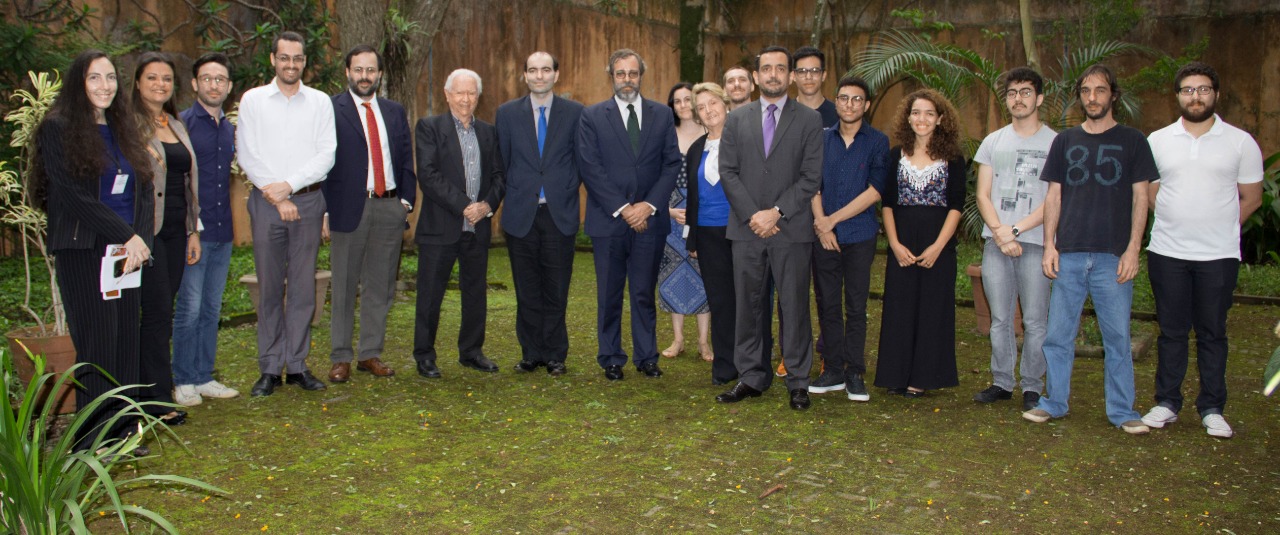 equipe da Cátedra recepciona novo cônsul-geral de Portugal em São Paulo