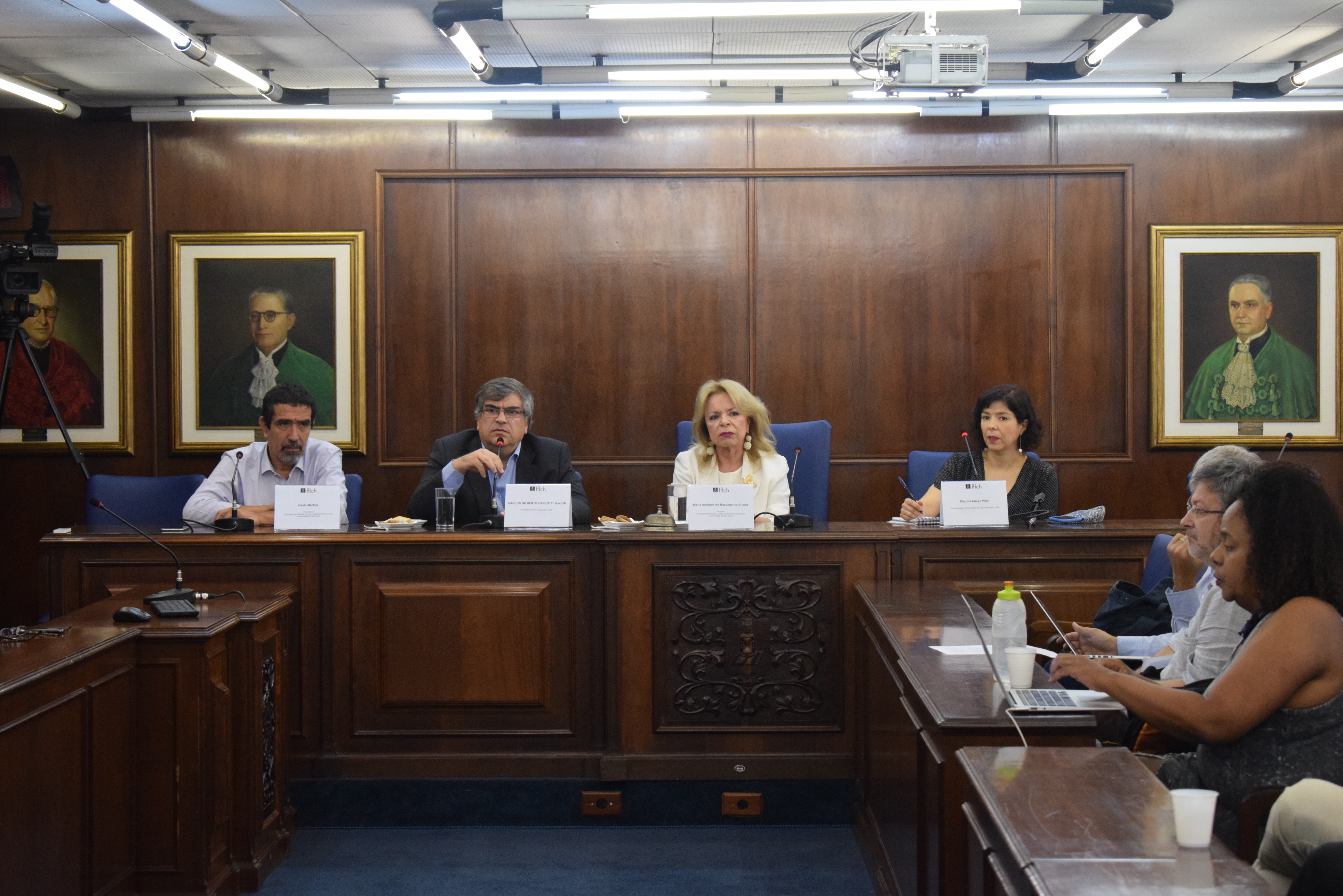 visita do pró-reitor de pós-graduação