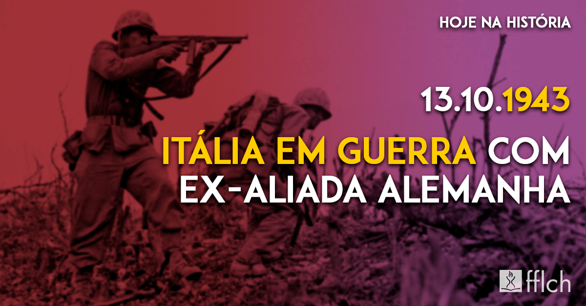 Itália declara guerra à ex-aliada Alemanha