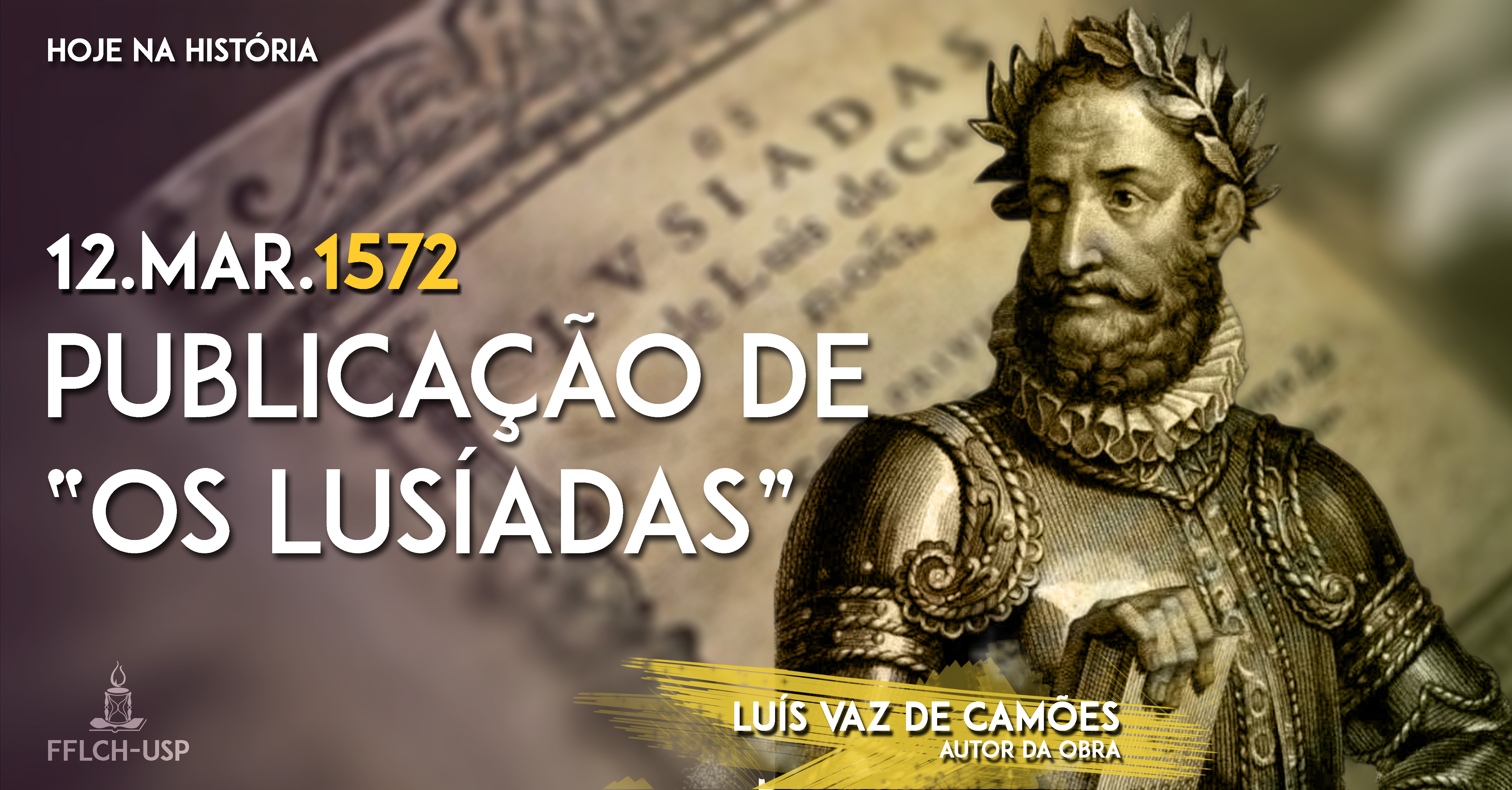 12 de março de 1572: Publicação de Os Lusíadas