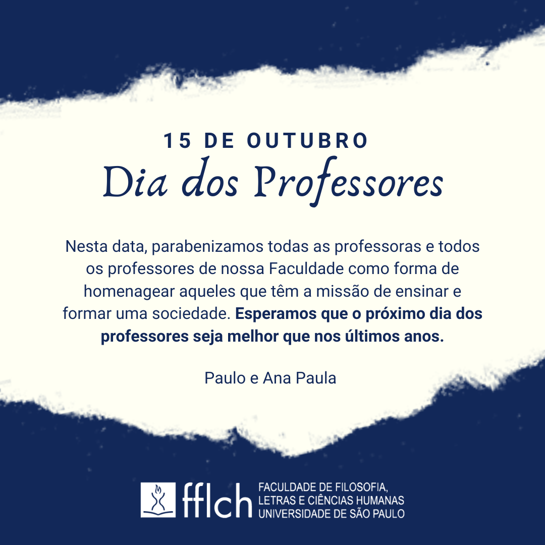 Dia dos professores - 15.10.2022