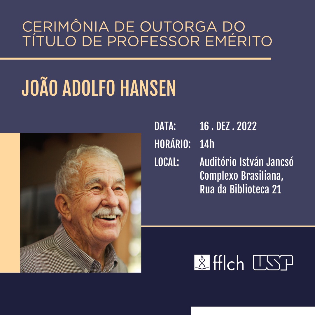 professor João Adolfo Hansen