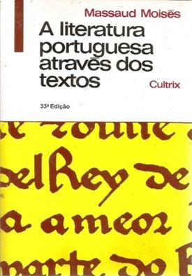 capa do livri A Literatura Portuguesa Através dos Textos