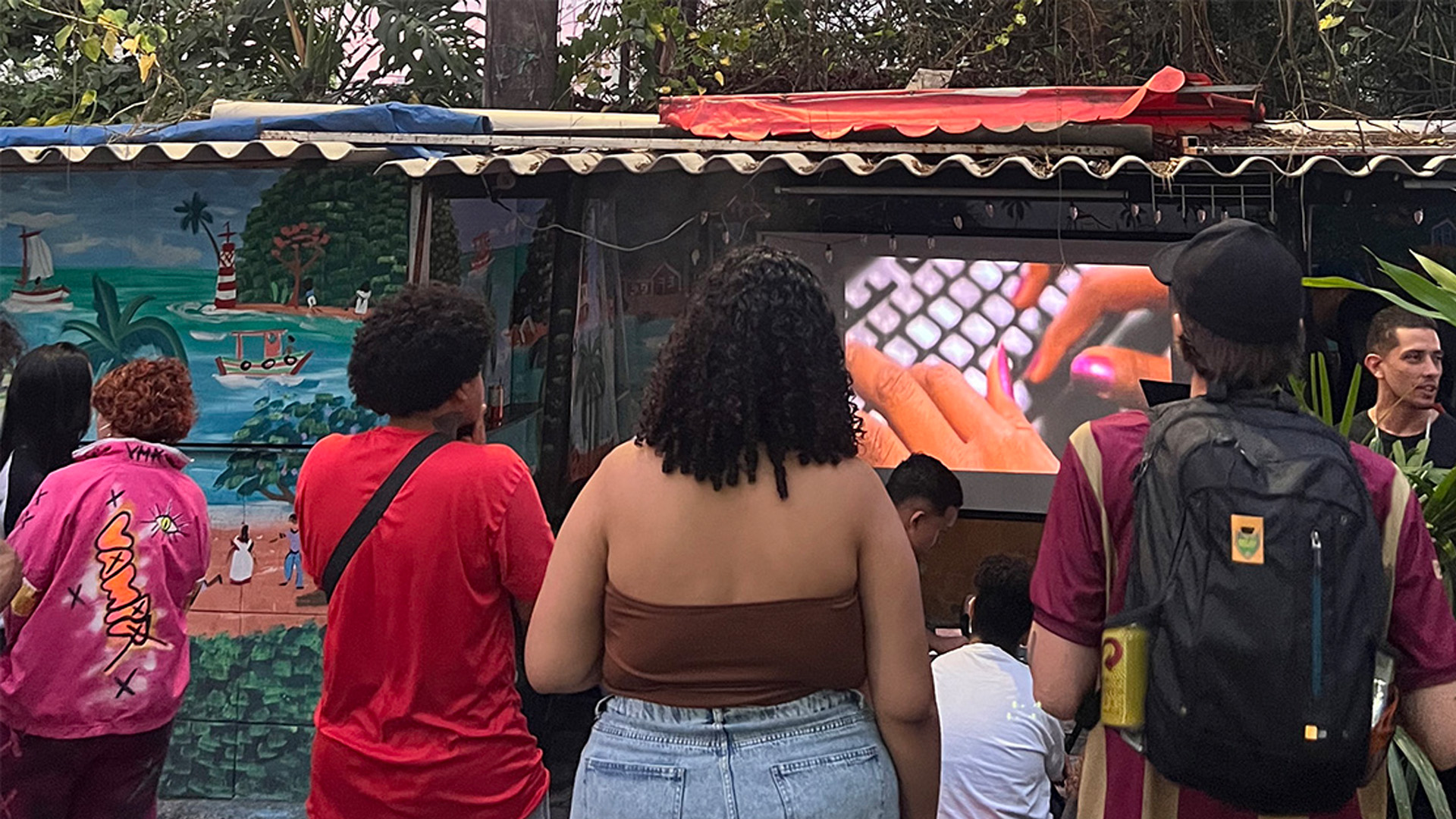 Filmes foram exibidos em escolas, ocupações culturais e espaços comunitários – Foto: Lisa-USP