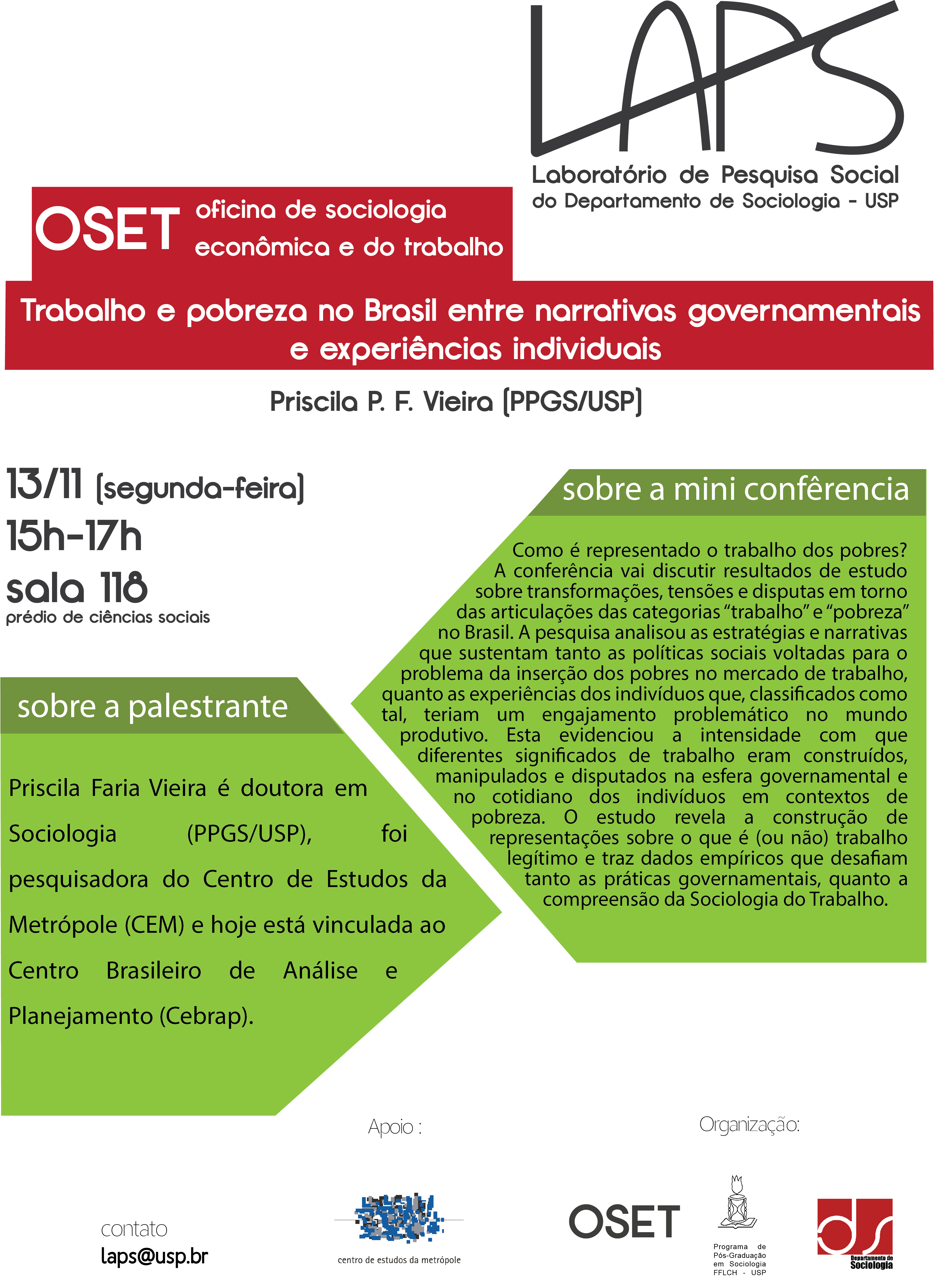 convite para o evento